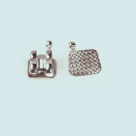 Bracket ortodontici in metallo - Edge-wise - Hangzhou DTC Medical Apparatus - twin / mini / rettangolare