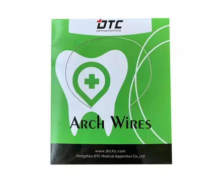 Filo ortodontico rettangolare - Reverse Curve - Hangzhou DTC Medical Apparatus - arrotondato / NiTi