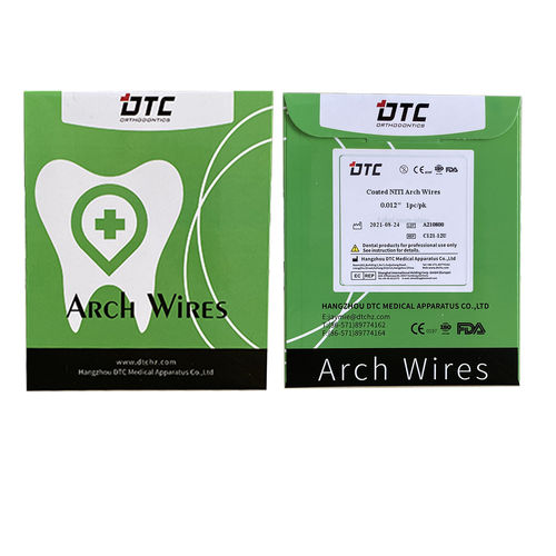 Filo ortodontico rettangolare - C121  - Hangzhou DTC Medical Apparatus - arrotondato / NiTi
