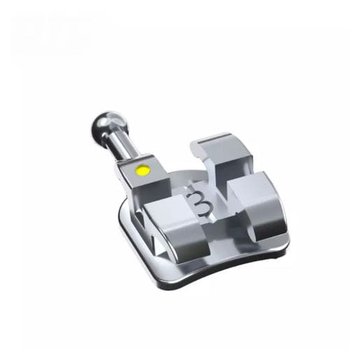 Bracket ortodontici in metallo - Zeal Series+ - Hangzhou DTC Medical Apparatus - twin / mini / rettangolare