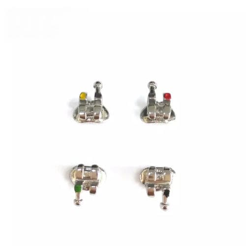 Bracket ortodontici in metallo - Zeal Sliding-MBT - Hangzhou DTC Medical Apparatus - twin / mini / rettangolare