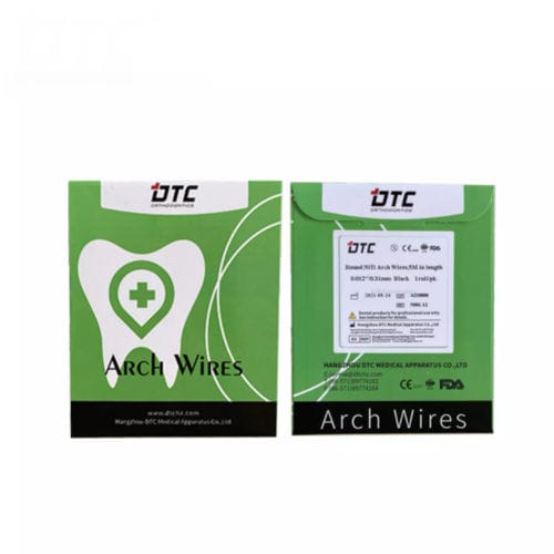 Filo ortodontico arrotondato - 5M - Hangzhou DTC Medical Apparatus - in acciaio inossidabile / NiTi
