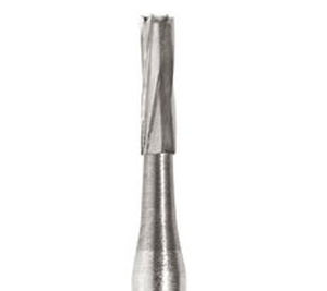 Fresa odontoiatrica - Flat Fissure Plain - Johnson-Promident - di taglio / dritta