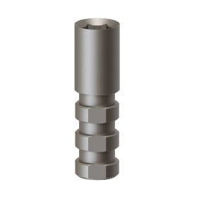 Analogo di impianto dentale in acciaio inossidabile - VINH03 - Vulkan Implants - dritto
