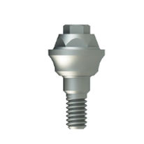 Pilastro dentale per impianto in titanio - VINH102000 - Vulkan Implants - interno / dritto / a vite
