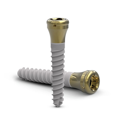 Impianto dentale conico - ZMK® - Ziacom Medical - in titanio / monoblocco