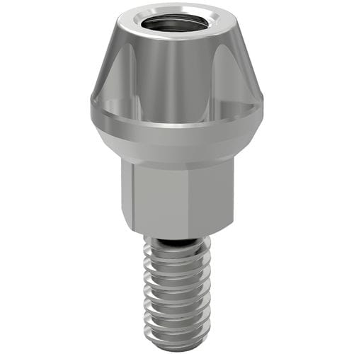Pilastro dentale per impianto in titanio - Basic® - Ziacom Medical - interno / esterno / conico