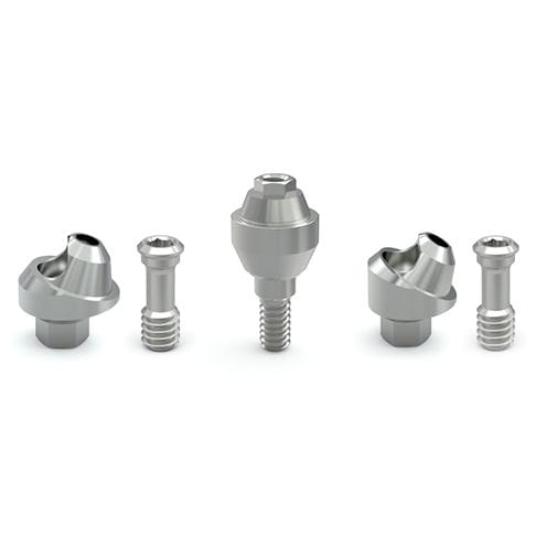 Pilastro dentale per impianto in titanio - XDrive® - Ziacom Medical - interno / esterno / conico