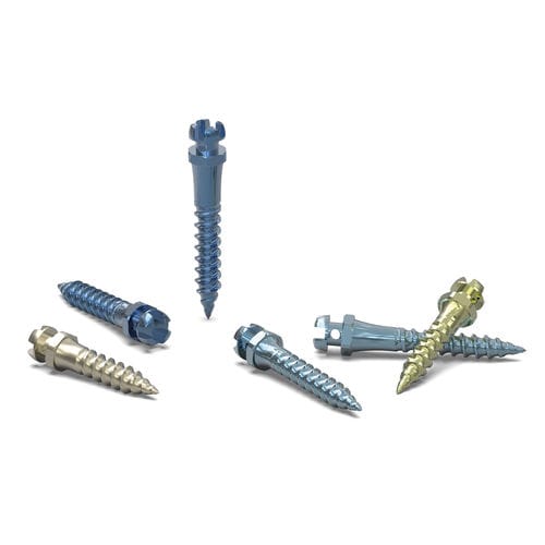 Impianto dentale conico - DSQ® CR - Ziacom Medical - in titanio / dritto / a spirale