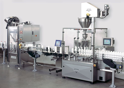 Riempitrice in linea - TURNKEY - All-Fill International - Auger / modulare / di polvere