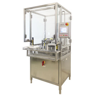 Sistema di riempimento e di sigillatura per l'industria farmaceutica - FSV - Colanar - rotativo / con touch screen