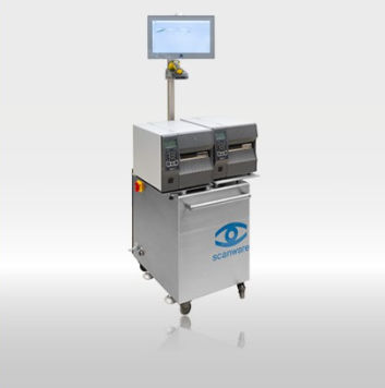 Sistema di ispezione automatico - Scanware Electronic - per industria farmaceutica / per scatole pieghevoli / compatto