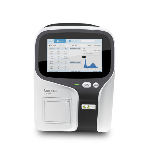Analizzatore ematologico automatico - KT-10 - Genrui Biotech Inc. - point of care / compatto / con differenziazione di 3 parti