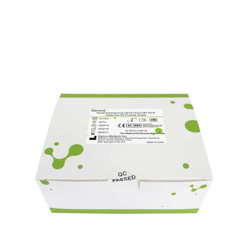 Test rapido per diagnosi COVID-19 - Genrui Biotech Inc. - per DNA / del coronavirus / nasofaringeo