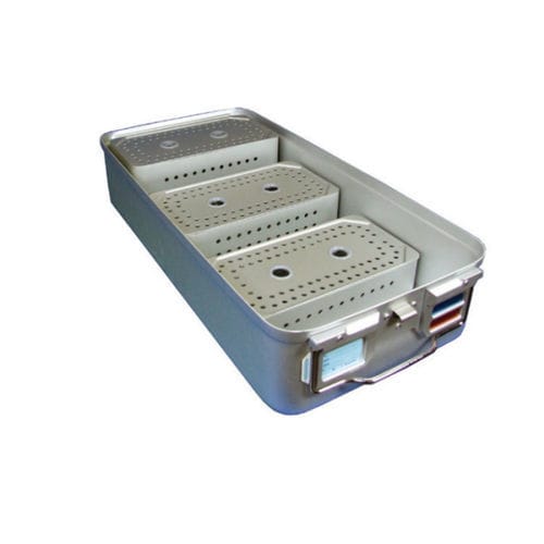 Cestello di sterilizzazione per strumenti - 13-1120 - Thempson - in alluminio / con griglia