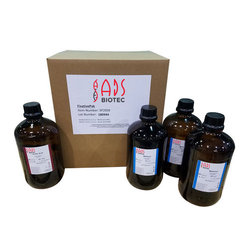 Reagente soluzione di fissaggio - FixativePak™ - ADS Biotec Limited - per citogenetica / liquido / acido acetico