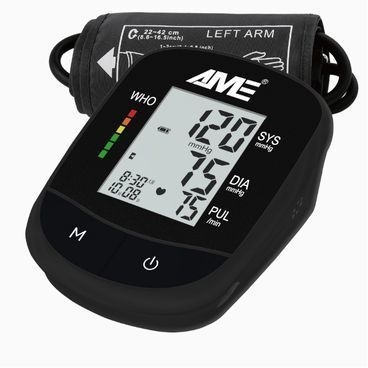 Sfigmomanometro elettronico automatico - 1312 - AME WORLDWIDE - con risposta vocale / Bluetooth / con porta USB