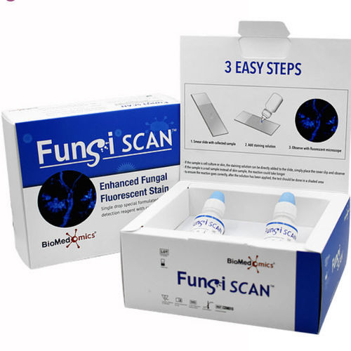 Kit di reagenti in soluzione - Fungi SCAN™  - BioMedomics, Inc. - colorante / clinico / di potassio