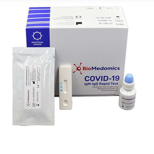 Kit di test per diagnosi COVID-19 - BioMedomics, Inc. - di serologia / d'IgG / di IgM