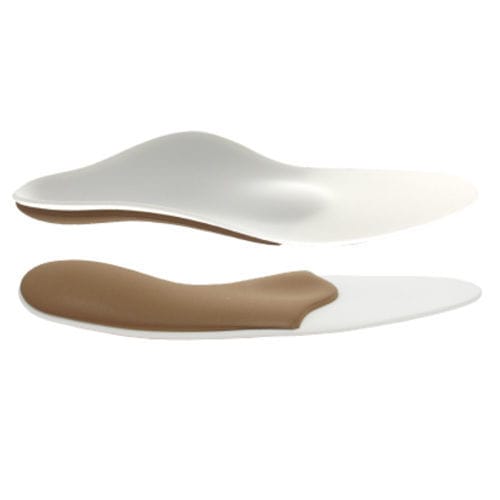 Soletta ortopedica con cuscinetti per tallone - MODELE-M5021 - Capron Podologie - con supporto per arco longitudinale