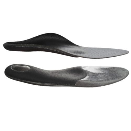 Soletta ortopedica con cuscinetti per tallone - TRANSPAFLUX - Capron Podologie - con supporto per arco longitudinale / con supporto per arco trasversale