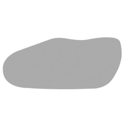 Soletta 3/4 ortopedica con supporto per arco longitudinale - CORRECTION LUNASOFT AL GREY - Capron Podologie - per adulti