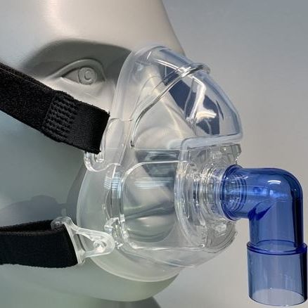 Maschera di ventilazione in silicone - 1701 - D.C. Medical - regolabile