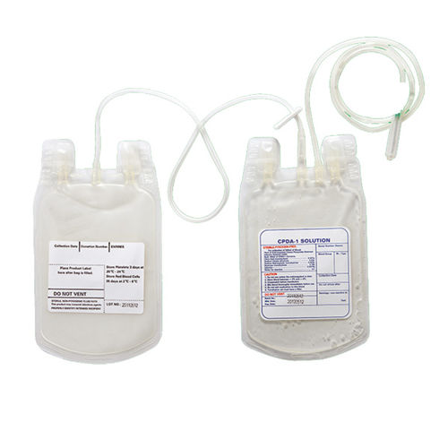Sacca per sangue doppia - DC-450A  - ERENLER MEDIKAL - CPDA-1