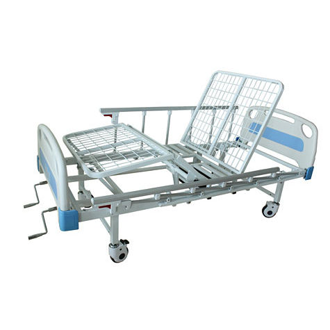 Letto da ospedale - Guangdong Kareway Medical Technology - manuale / ad altezza fissa / con sistema di bloccaggio delle ruote