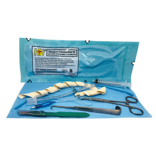 Kit medico per cricotiroidotomia - HHECT01 - H&H Medical - di emergenza / sterile / monouso