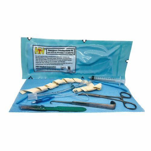 Kit di emergenza - HHECT01-05 - H&H Medical - per cricotiroidotomia / sterile / monouso