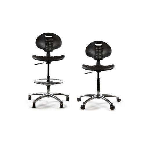 Sedia per adulti - TECHSIT C-TECH PU - Hospital Aids - con rotelle / ad altezza regolabile / girevole