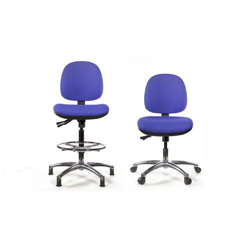 Sedia per adulti - TECHSIT E-TECH ESD - Hospital Aids - con rotelle / ad altezza regolabile / ergonomica