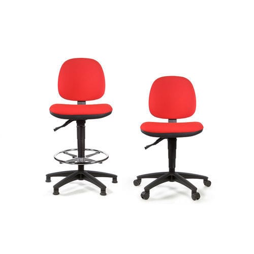 Sedia da laboratorio - TECHSIT P-TECH - Hospital Aids - per adulti / con rotelle / ad altezza regolabile