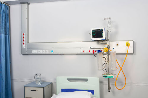 Trave testaletto orizzontale - HU10-01 - Hutz Medical - a muro / con illuminazione