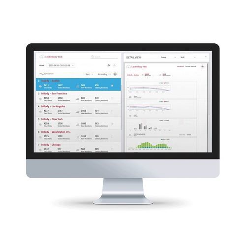 Software medico - LookinBody - InBody Co., Ltd. - di analisi / di gestione / di prova