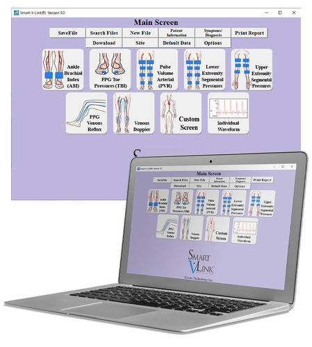 Software medico - Smart-V-Link&reg; - Koven Technology, Inc - per esami vascolari / per PACS / per cartelle cliniche elettroniche
