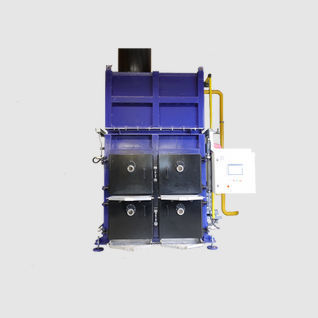 Inceneritore crematorio - Eco 4 - Environmental Combustion Technologies Ltd - per animali domestici / ossigeno / a convezione forzata
