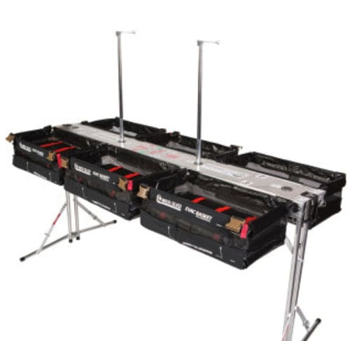 Rack di trasferimento d'urgenza - MSEB-RACK - Med Sled - modulare / in alluminio / in acciaio inossidabile