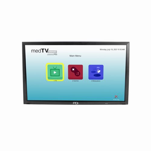 Monitor medico - medTV - PDi Communication Systems Inc. - Full HD / 1920 x 1080 / 55"