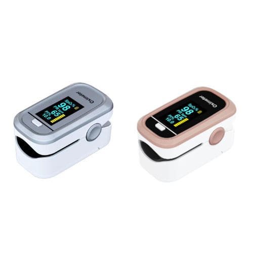 Pulsossimetro da dito - PRO-F12 - Promise Technology - medico / a batteria / rosa