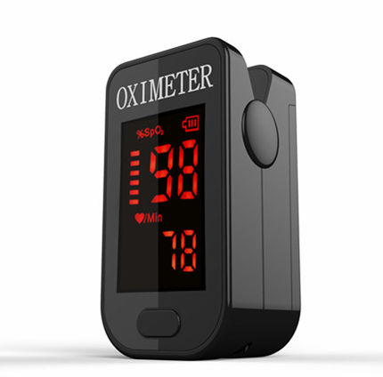 Pulsossimetro da dito - PRO-F4 - Promise Technology - medico / a batteria / nero