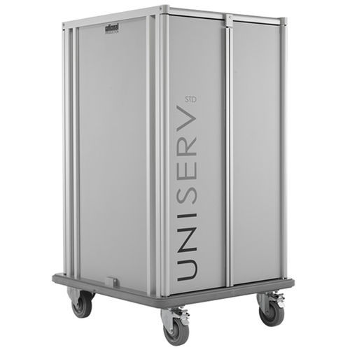 Carrello di trasporto - UNISERV STD - Rational Production Srl - di servizio / per pasti / di distribuzione di vassoi