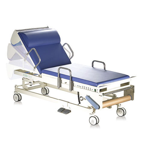 Lettino da visita per endoscopia - E UltraBed EU-EU3 - Shenzhen Talecare Technologies Co., Ltd. - elettrico / ad altezza regolabile / con rotelle