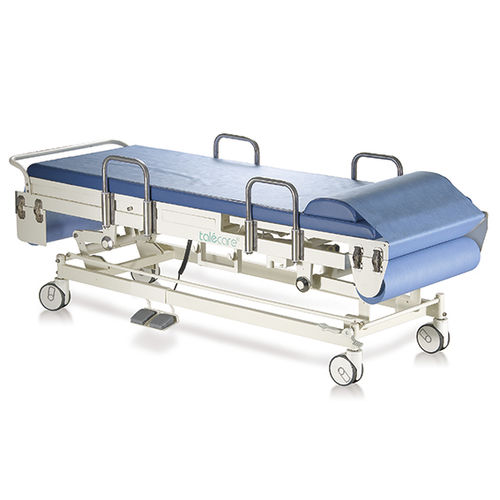 Lettino da visita per endoscopia - E UltraBed EU-EU1 - Shenzhen Talecare Technologies Co., Ltd. - elettrico / ad altezza regolabile / con rotelle