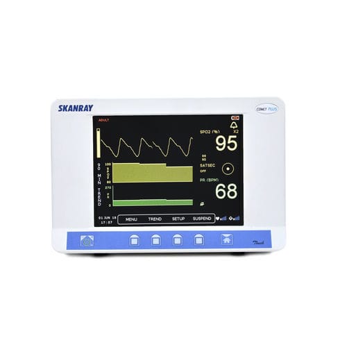 Pulsossimetro da banco - Comet Plus - Skanray Technologies - medico / a batteria / con sensore separato