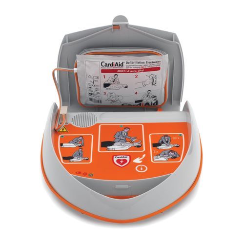 Defibrillatore esterno automatico - CardiAid - Skanray Technologies - per spazio pubblico / Bluetooth / con monitor ECG