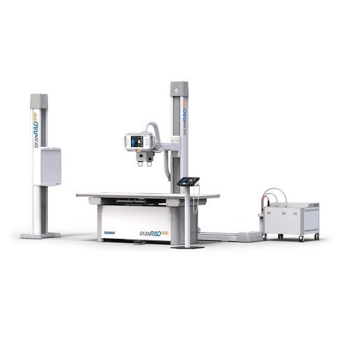 Sistema di radiografia digitale - SkanRAD 500 - Skanray Technologies - per radiografia multidisciplinare / con bucky da terra / fisso