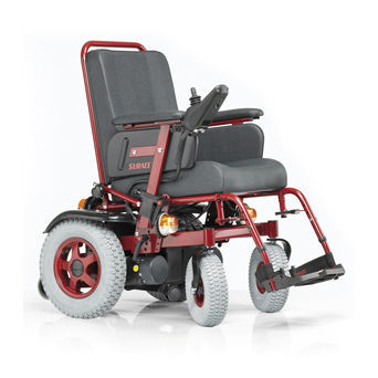 Sedia a rotelle elettrica - EVERY WAY - Surace - da esterno / ad altezza regolabile / con poggiagambe