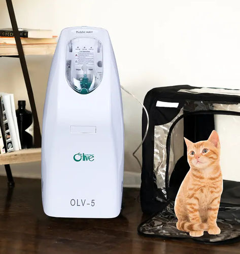 Concentratore di ossigeno per cure domiciliari - OLV-5 - Zhengzhou Olive Electronic Technology - veterinario / portatile / PSA